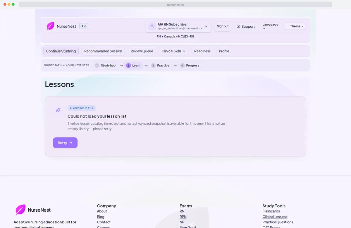 Review. Review session results. See score breakdowns and trends so you know what to revisit.